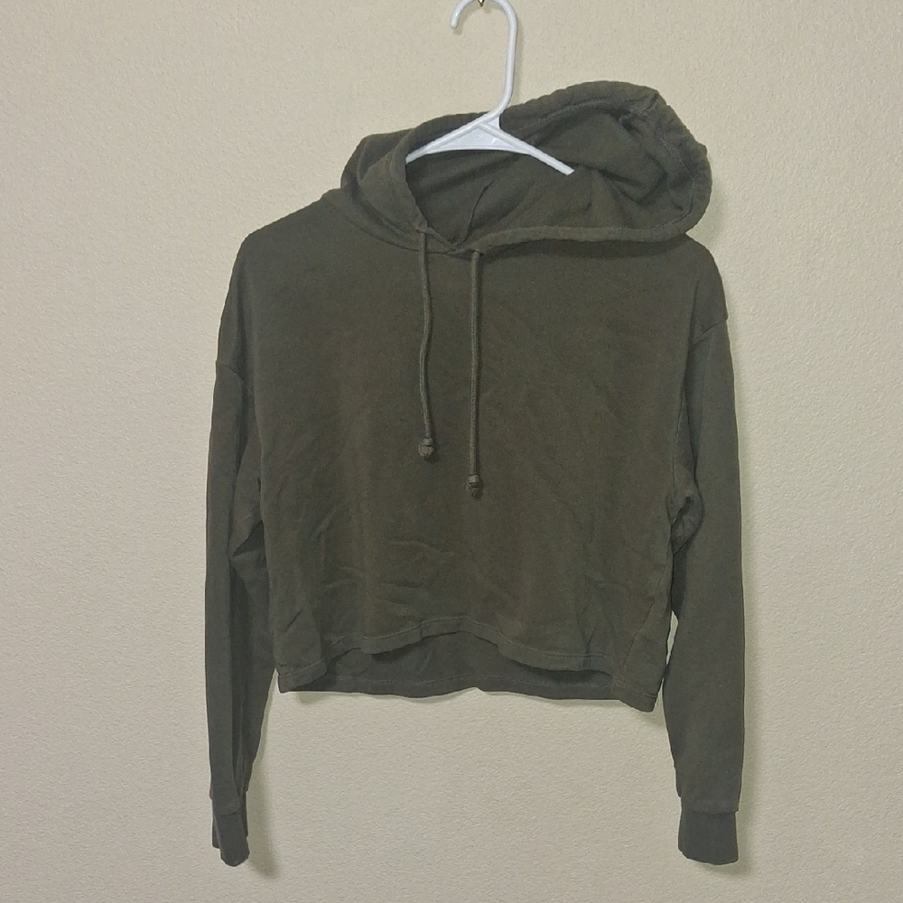 Divided Dark Olive Women's Hoodie